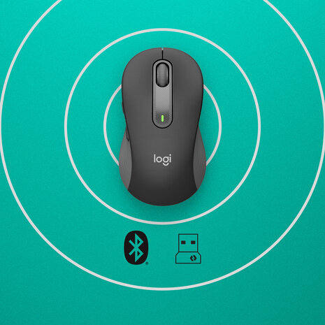 M650 Signature Optical Mouse (grijs)