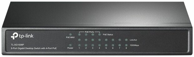 TL-SG1008P Gigabit Switch (8 poorten)