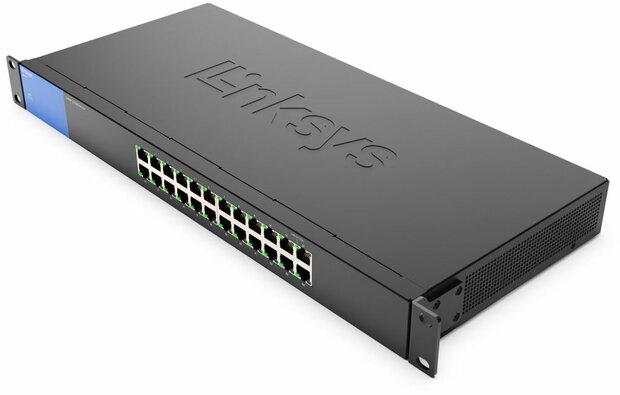 LGS124 Switch (unmanaged, 24 x 10/100/1000 poorten, rack-mountable)