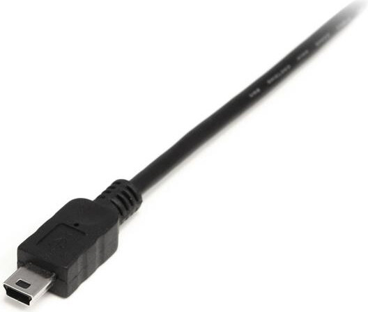 USB 2.0 kabel A naar mini B M/M (2 meter, zwart)