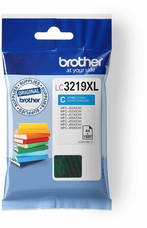 LC3219XLC inkjetcartridge cyaan (1.500 afdrukken)