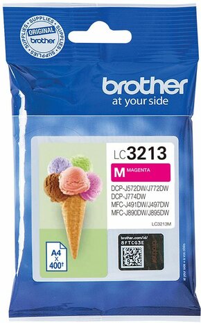 LC3213M inkjetcartridge magenta (400 afdrukken)