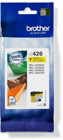 LC426Y inkjetcartridge geel (1500 afdrukken)