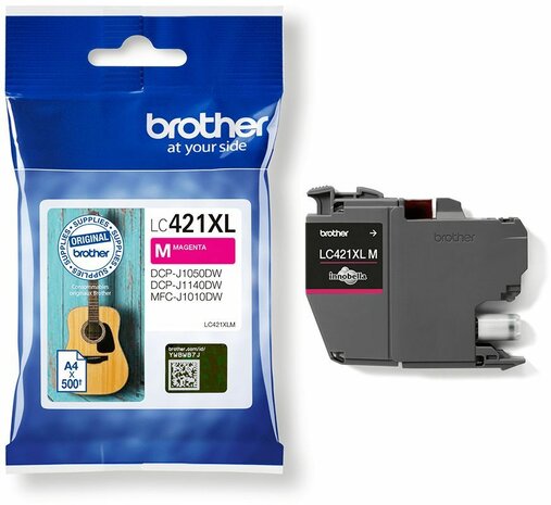 LC421XLM inkjetcartridge magenta (500 afdrukken)