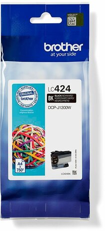 LC-424BK inkjetcartridge zwart (750 afdrukken)