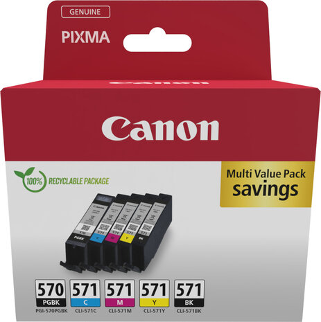 PGI-570/CLI-571 inkjetcartridges zwart