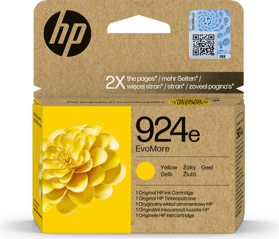 924e XL EvoMore inktcartridge geel (800 afdrukken)