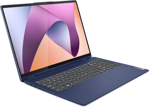 IdeaPad Flex 5 (16&quot; WUXGA IPS touchscreen, AMD Ryzen 5-7530U, 8 GB RAM, 512 GB PCIe NVMe SSD, AMD Radeon Graphics, Windows 11 Home, Wifi 6, Bluetooth 5.3, zwart, Azerty)