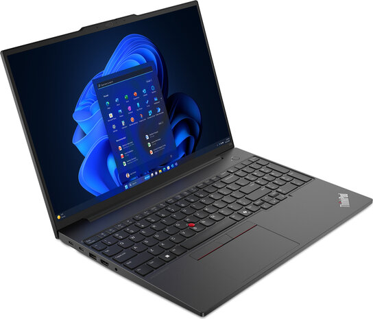 ThinkPad E16 Gen 2 21MA (Intel Core Ultra 5-125U, Windows 11 Pro, Intel Graphics, 16 GB RAM, 512 GB SSD NVMe, 16&quot; IPS 1920 x 1200, Gigabit Ethernet, Wi-Fi 6E, Bluetooth, zwart, Azerty)