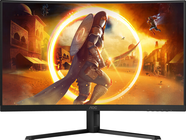 Gaming CQ32G4VE LED curved 32&quot;, 2560 x 1440 QHD, 180 Hz, Fast VA, 3500:1, HDR10, 0,5 ms, 2 x HDMI, DisplayPort, zwart/grijs