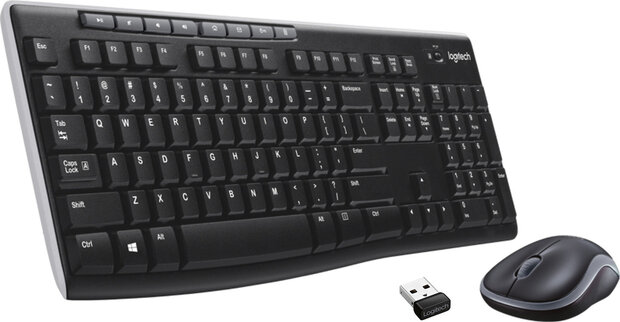 MK270 Wireless Combo Keyboard &amp; Mouse set (Qwerty US)