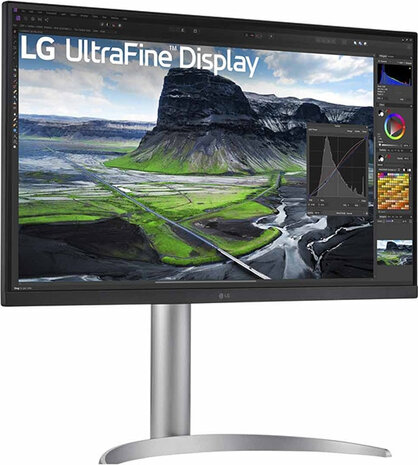 UltraFine 27UQ850V-W LED 27&quot;, 3840 x 2160 4K, IPS, 2000:1, DisplayHDR 400, 5 ms, 2 x HDMI, DisplayPort, USB-C, speakers