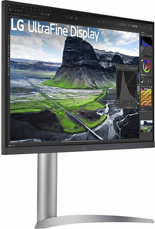 UltraFine 27UQ850V-W LED 27&quot;, 3840 x 2160 4K, IPS, 2000:1, DisplayHDR 400, 5 ms, 2 x HDMI, DisplayPort, USB-C, speakers