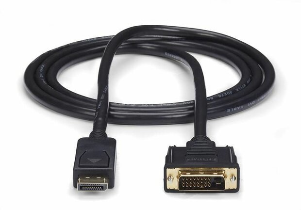 DisplayPort naar DVI-kabel M/M (1,8 meter)