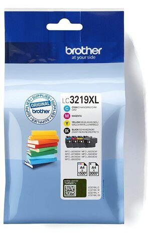 LC3219XL inkjetcartridges multipack (zwart, cyaan, magenta en geel)