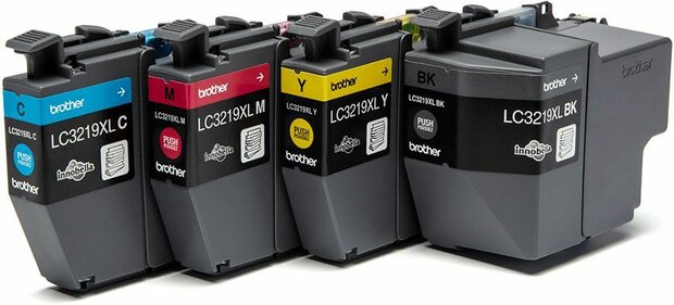 LC3219XL inkjetcartridges multipack (zwart, cyaan, magenta en geel)