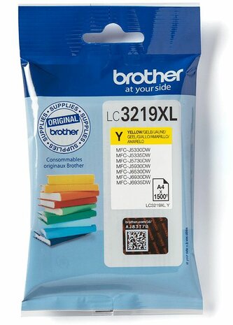 LC3219XLY inkjetcartridge geel (1.500 afdrukken)