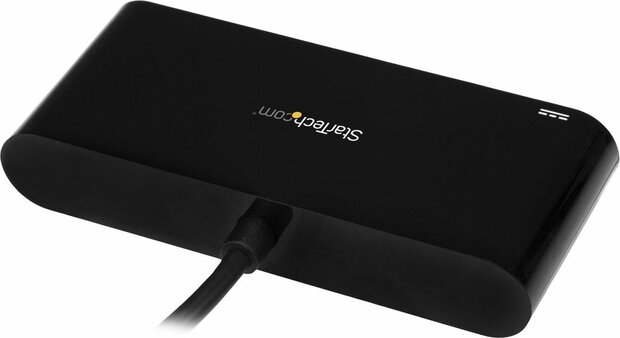 USB-C naar Ethernet Adapter (incl. 3-poort USB 3.0 Hub)