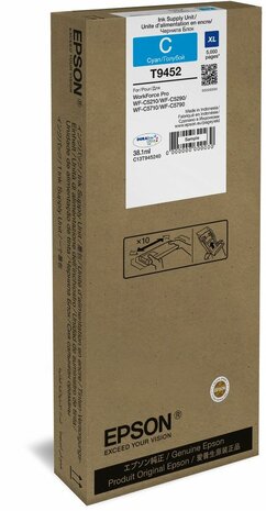 T9452 inkjetcartridge cyaan (38,1 ml)