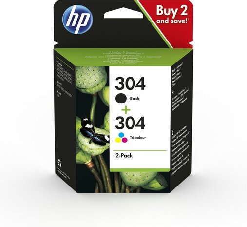 3JB05AE inkjetcartridge 304 (2-pack)