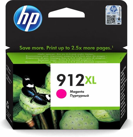 3YL82AE inkjetcartridge 912XL magenta (825 afdrukken)