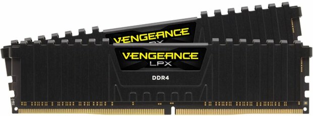 CMK32GX4M2D3600C18 Vengeance LPX DDR4 32 GB, 3600 MHz, PC4-28800, CL18, zwart (2 x 16 GB)