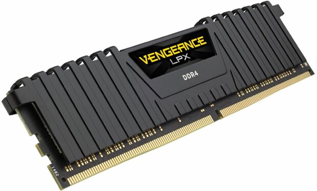 CMK32GX4M2Z3600C18 Vengeance LPX DDR4 32 GB, DIMM 288-pin, 3600 MHz, PC4-28800, CL18, zwart (2 x 16 GB)