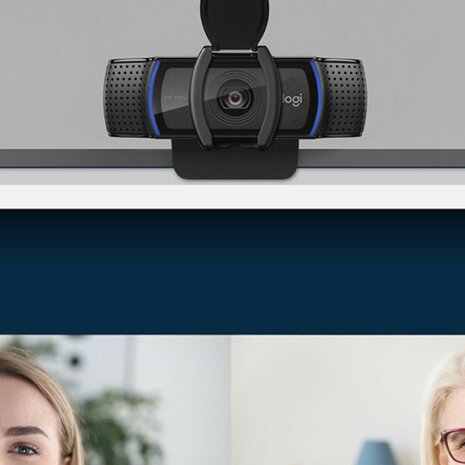 C920S HD Pro Webcam (1920 x 1080, audio, USB)