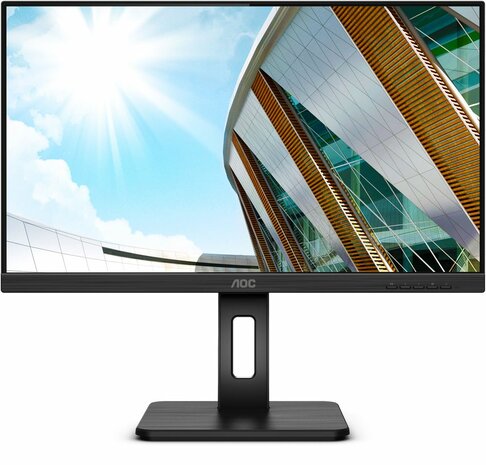 24P2Q LED 24&quot;, 1920 x 1080 Full HD, IPS, 1000:1, 4 ms, HDMI, DVI, DisplayPort, VGA, speakers, zwart