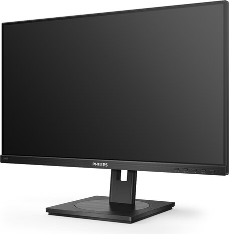 242S1AE LED IPS 24&quot;, FullHD, 4 ms, 1920 x 1080, DisplayPort, HDMI, DVI, VGA speakers, hoogte verstelbaar, pivot, zwart