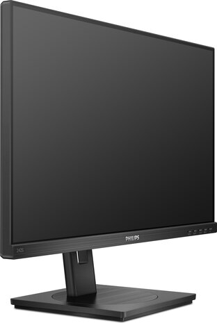 242S1AE LED IPS 24&quot;, FullHD, 4 ms, 1920 x 1080, DisplayPort, HDMI, DVI, VGA speakers, hoogte verstelbaar, pivot, zwart