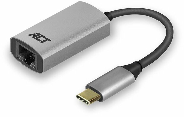 AC7080 USB-C naar Gigabit Ethernet (metalen behuizing)