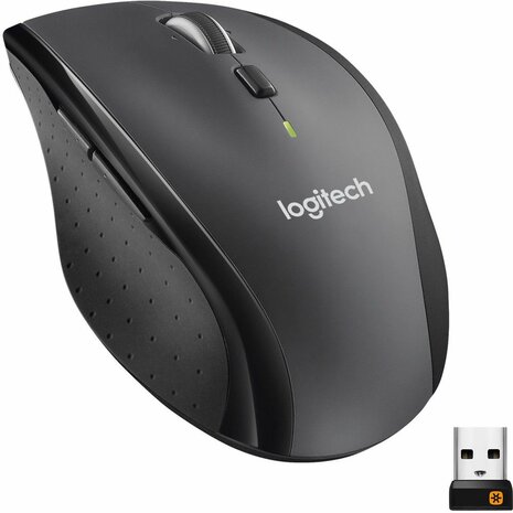 M705 Marathon Mouse (laser, 2,4 GHz, USB-ontvanger, 3 jaar autonomie met batterij)