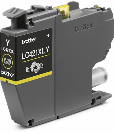 LC421XLY inkjetcartridge geel (500 afdrukken)