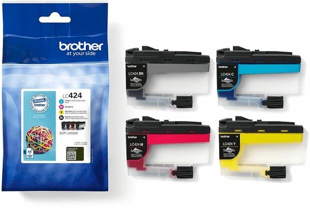 LC-424 inkjetcartridges (4-pack)