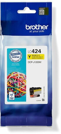 LC-424Y inkjetcartridge geel (750 afdrukken)