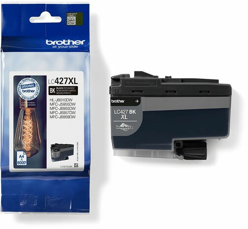 LC427XLBK inkjetcartridge zwart (6000 afdrukken)