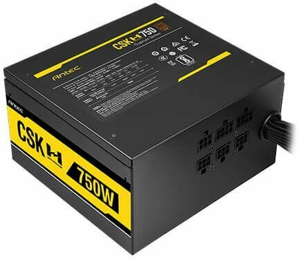 Cuprum Strike CSK 750H Power supply 750 Watt (ATX12V 2.31, EPS12V, 80 PLUS Bronze, active PFC)