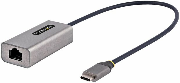 US1GC30B2 USB-C naar Ethernet Adapter (10/100/1000 Mbps, 30 cm, grijs)