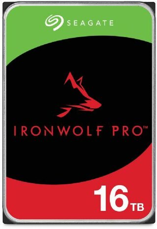 16000 GB ST16000NT001 IronWolf Pro NAS (256 MB cache, 7200 rpm)