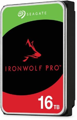 16000 GB ST16000NT001 IronWolf Pro NAS (256 MB cache, 7200 rpm)