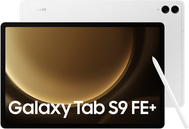 Galaxy Tab S9FE+ (Android 13, 12,4&quot;, WiFi, 128 GB, zilver)