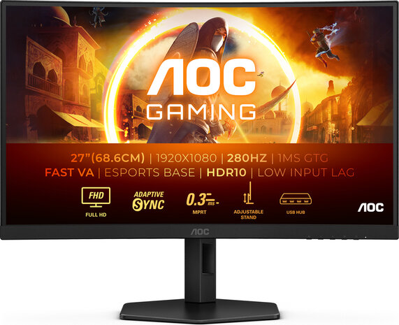 Gaming C27G4ZXU LED 27&quot;, 1920 x 1080 Full HD 1080p, HDR10