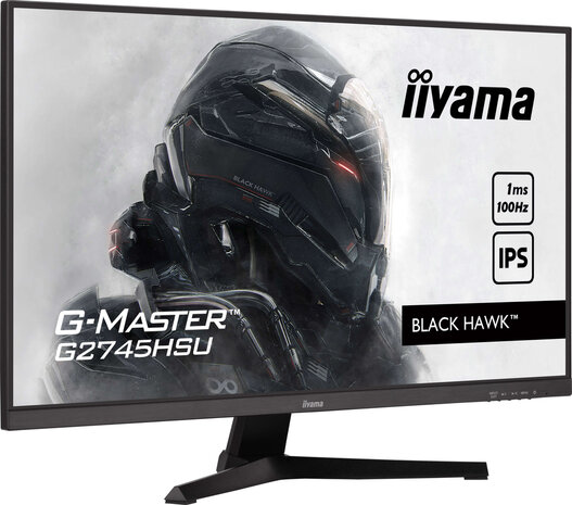 G-Master Black Hawk G2745HSU-B2 27&quot;, 1920 x 1080, IPS, USB-Hub, 80.000.000:1, ACR