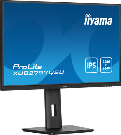 XUB2797QSU-B2 27&quot;, 2560 x 1440 QHD, IPS, USB-Hub, pivot, in hoogte verstelbaar, 1300:1