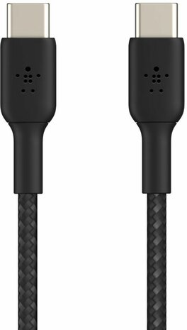 BOOST CHARGE usb-kabel : USB-C M/M (1 m, zwart)