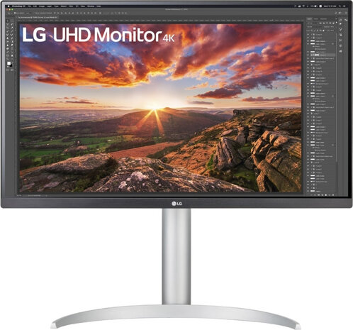 27UP85NP-W LED 27&quot;, 3840 x 2160 4K, IPS, 1200:1, 5 ms, 2 x HDMI, DisplayPort, USB-C, speakers